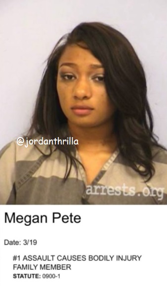 Megan Harvey Instagram Megan Thee Stallion Explains Her Mugshot And Arrest For Assaulting A Family Member On Instagram Live Jordanthrilla