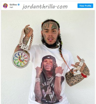 tekashi 69 king von shirt