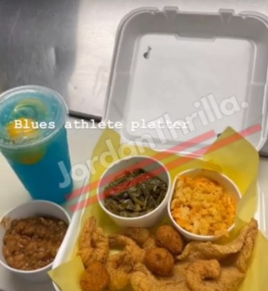 People Criticize Unhealthy Food Menu At Blueface Opened Soul Food ...