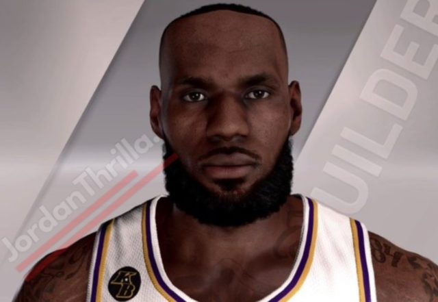 Lebron James' Roblox Forehead Hairline in NBA 2k22 Goes Viral