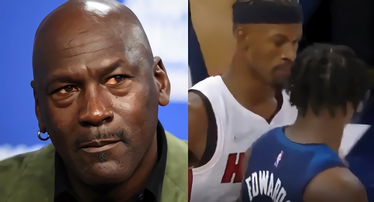 Michael Jordan S Alleged Sons Anthony Edwards And Jimmy Butler Almost Fight During Heat Vs