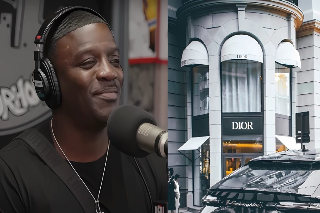 What is 'Drio'? Akon Accused of Wearing Fake Dior Jacket During Drink