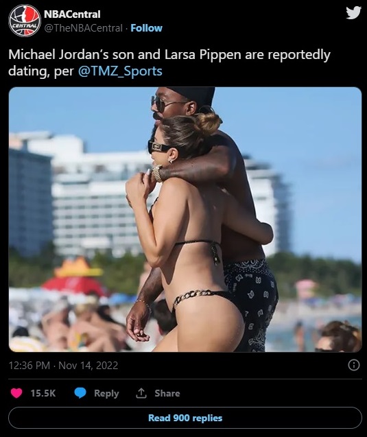 Is Marcus Jordan Going to Let Gilbert Arenas Disrespect Larsa Pippen's Legacy?