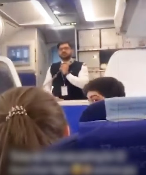 IndiGo Airlines Pilot Anup Kumar Before Getting Slapped in the Face