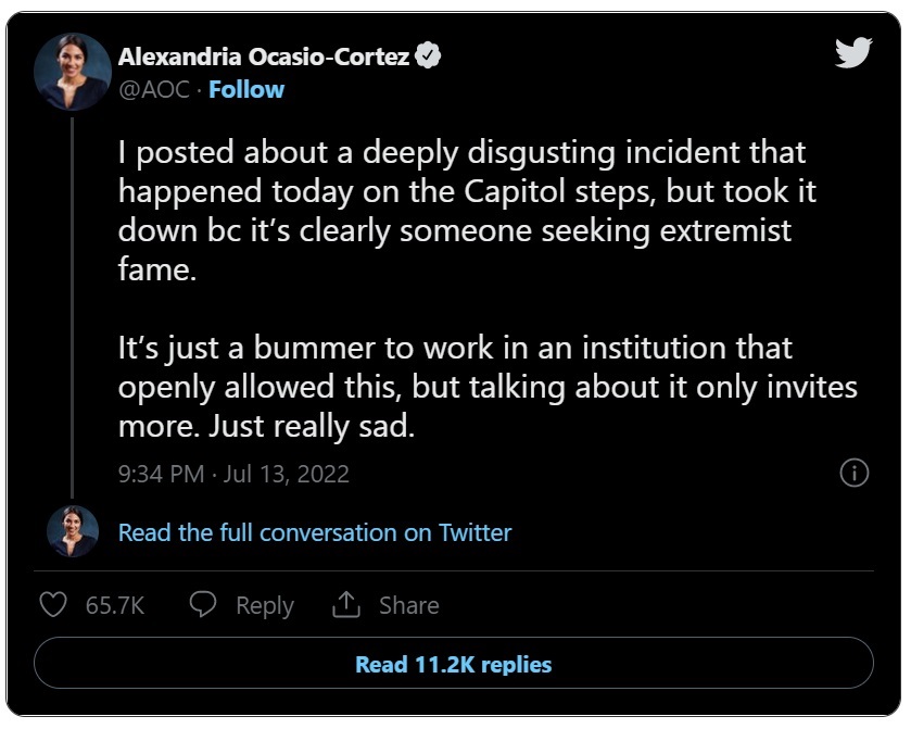 Alexandria Ocasio Cortezs Butt Size Goes Viral After Reporter Alex