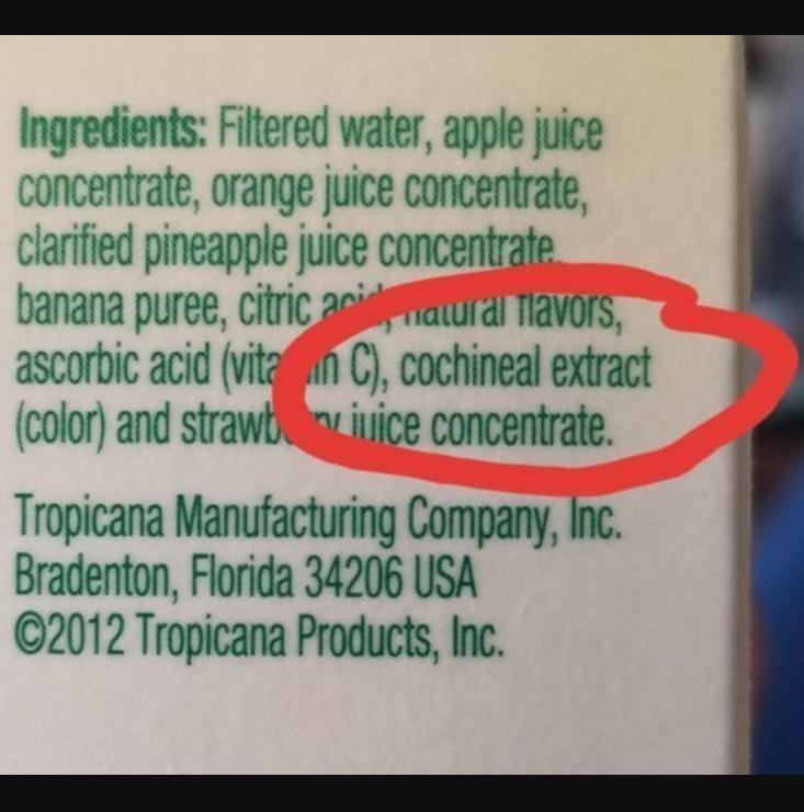 does-tropicana-orange-juice-have-roach-blood-ingredient-in-it